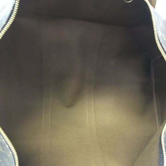 EXCELLENT!! Louis Vuitton Monogram Keepall Travel Bag + LV Luggage Tag + More - Picture 15 of 16